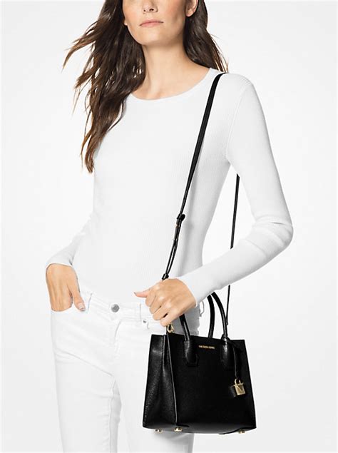 michael kors leather mercer crossbody with lips imprint|michael kors large crossbody handbags.